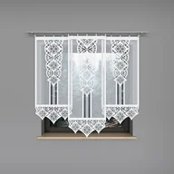 Firany - Markizeta KLAUDIA Panel żakardowy konfekcjonowany, 160x60cm, kolor biały 001 001331/000/001/160060/1 001331/000/001/160060/1 - miniaturka - grafika 1