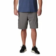 Odzież trekkingowa damska - Męskie szorty cargo Columbia Silver Ridge Utility Cargo Short city grey 34 - miniaturka - grafika 1