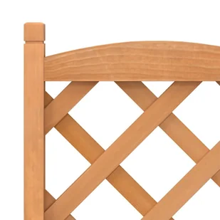 Donica z trejażem, brązowa, lite drewno jodłowe Lumarko! - Donice - miniaturka - grafika 8