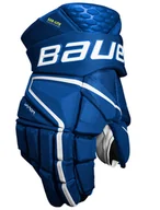 Hokej - Rękawice hokejowe Bauer Vapor Hyperlite Blue Junior 10 cali - miniaturka - grafika 1