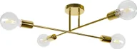 Lampy sufitowe - Lampa wisząca Orno SOLO 4P E27, lampa wisząca, max. 4x60W, złota - miniaturka - grafika 1