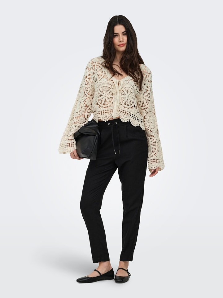 ONLY Sweter w kolorze beżowym
