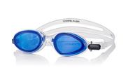 Pływanie - Aqua Speed AquaSpeed, Okulary pływackie, Sonic Jr, transparentne z niebieskimi szkłami - miniaturka - grafika 1