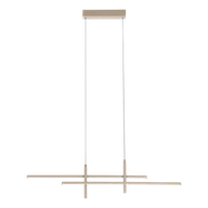 Lampy sufitowe - Lampa wisząca TREPILIANO LED 20W 3000K - piaskowy - miniaturka - grafika 1