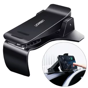 Ugreen samochodowy uchwyt klips do telefonu na kokpit deskę rozdzielczą czarny (LP136) - Uchwyty samochodowe do telefonów - miniaturka - grafika 1