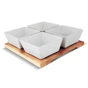 Miski i półmiski - LAMART LAMART Zestaw LAMART LT9018 4 elementy) LT9018 LT9018 - miniaturka - grafika 1