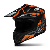 Kaski motocyklowe - Kask Cross iXS iXS363 2.0 Czarny Matowy/Pomarańczowy/AntracytXL - miniaturka - grafika 1