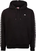 Bluzy męskie - Kappa Kappa Larko Sweatshirt 312009-19-4006 Czarne L - miniaturka - grafika 1