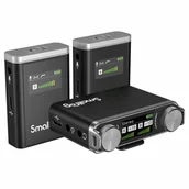Akcesoria fotograficzne - Smallrig Mikrofon bezprzewodowy W60 (2TX i RX) [3487] - miniaturka - grafika 1