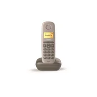 Telefony stacjonarne - Gigaset, Telefon bezprzewodowy, A170, Brown - miniaturka - grafika 1