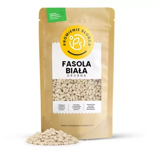Fasola biała drobna 1000g - Ziarna i nasiona roślin strączkowych - miniaturka - grafika 1