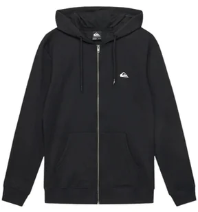 bluza męska QUIKSILVER BASIC HOOD ZIP BLACK - Bluzy męskie - miniaturka - grafika 1