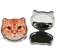 Lusterka do makijażu - Midex, Koty Lusterko Kosmetyczne Kieszonkowe Do Torebki, Różne Kolory - miniaturka - grafika 1