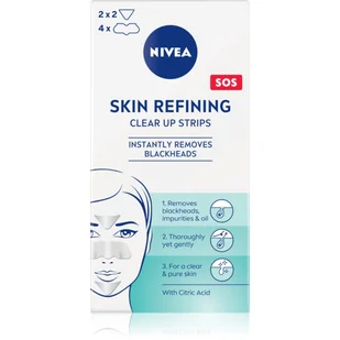 Nivea Skin Refining SOS Clear Up Strips preparaty punktowe 8 szt - Kremy do twarzy - miniaturka - grafika 1