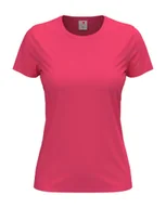 Koszulki i topy damskie - Koszulka damska T-shirt damski Classic-T ST2600 Sweet Pink DUŻY ROZMIAR 3XL - miniaturka - grafika 1