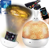 Projektory dla dzieci - Heckermann Projektor gwiazd LED Heckermann WH-E02 Królik - miniaturka - grafika 1