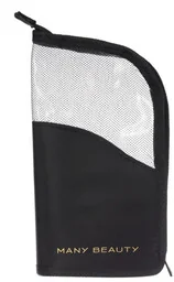 Many Beauty - Kosmetyczka / stojak / etui na pędzle do makijażu - Czarna - Pozostałe akcesoria kosmetyczne - miniaturka - grafika 1