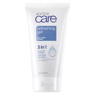 Avon, Care, Żel do mycia twarzy 3w1 odświeżający, 150 ml - Żele do mycia twarzy - miniaturka - grafika 1