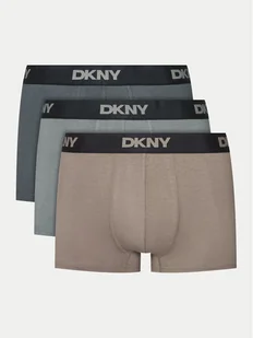 DKNY Komplet 3 par bokserek JESIAH Kolorowy - Majtki męskie - miniaturka - grafika 1