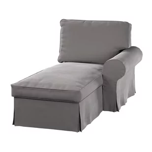 Dekoria Pokrowiec na szezlong Ektorp prawy gołębi szary 84 x 166 x 73 cm Velvet 641-704-11 - Pokrowce na meble - miniaturka - grafika 1