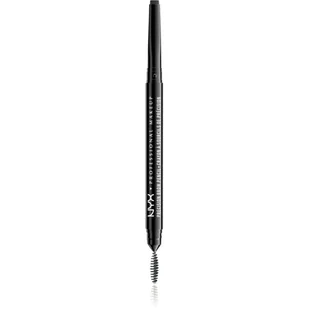 NYX PROFESSIONAL MAKEUP NYX profesjonalny kredka do makijażu Precision Brow Pencil Black, 21 g - Akcesoria i kosmetyki do stylizacji brwi - miniaturka - grafika 1