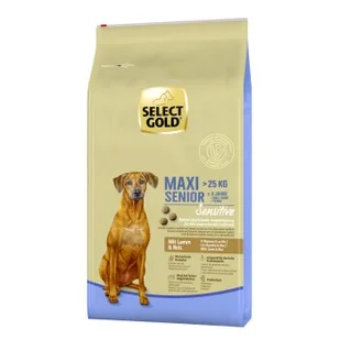 SELECT GOLD Sensitive Senior Maxi Jagnięcina i ryż 12 kg - Sucha karma dla psów SELECT GOLD Sensitive Senior Maxi Jagnięcina i ryż 12 kg - Sucha karma dla psów - miniaturka - grafika 1