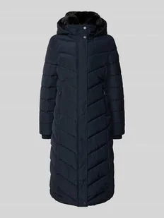 Płaszcz pikowany z kapturem - Płaszcze męskie - miniaturka - grafika 1
