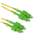Kable światłowodowe - Jednomodowy dupleksowy patchcord światłowodowy SCAPC-SCAPC o długości 10m - miniaturka - grafika 1