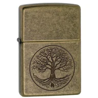 Trafika - Zapalniczka Zippo Tree Of Life Antique Brass Benzynowa - miniaturka - grafika 1