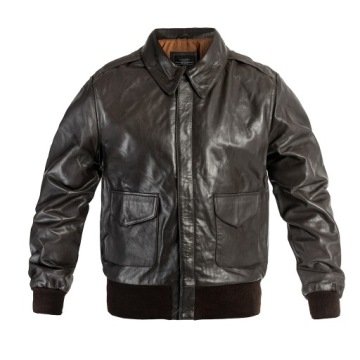 Kurtka skórzana pilotka Mil-Tec Us A2 Leather Flight Jacket Brown S