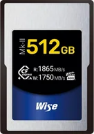 Karty pamięci - Wise CFX4-A512M2 pamięć flash 512 GB CFexpress typ A CFX4-A512M2 - miniaturka - grafika 1