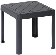 Stoły ogrodowe - POP stół plastikowy, grafitowy R103661 - miniaturka - grafika 1