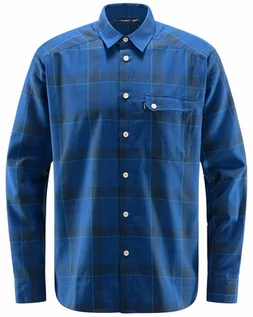 Koszule męskie - Haglöfs Koszula funkcyjna "Tarn Flannell" w kolorze niebieskim - grafika 1