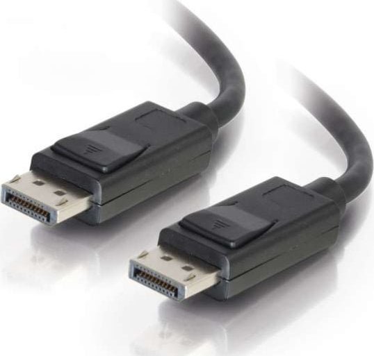 Kabel C2G C2G 6ft Ultra High Definition DisplayPort Cable with Latches - 8K DisplayPort Cable - M/M - DisplayPort-Kabel - DisplayPort M zu DisplayPort M - 1.83 m - Schwarz