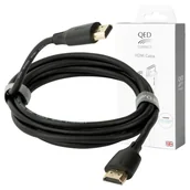 Kable - QED QE8164 Connect HDMI - Kabel HDMI 2.0 4K 18Gbps + Ethernet - 1.5m 1,5m ✦ SALON ✦ ZAPYTAJ O RABAT ✦ RATY 30x0% - miniaturka - grafika 1