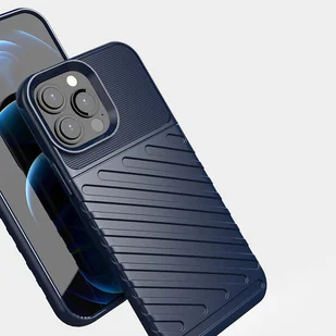 Thunder Case elastyczne pancerne etui pokrowiec iPhone 13 Pro Max czarny - Etui i futerały do telefonów - miniaturka - grafika 7
