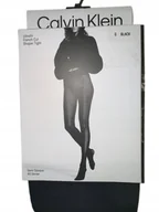 Rajstopy - RAJSTOPY CALVIN KLEIN CK CKJ CZARNE DAMSKIE 701226496 001 DEN 40 r. M - miniaturka - grafika 1