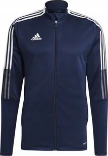 Adidas Bluza męska adidas Tiro 21 Track granatowa GH4474 S - Bluzy męskie - miniaturka - grafika 1