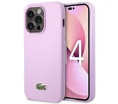 Etui i futerały do telefonów - Lacoste Iconic Petit Pique do iPhone 14 Pro Fioletowy - miniaturka - grafika 1