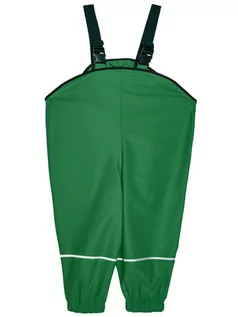 Spodnie i spodenki dla chłopców - Playshoes Spodnie materiałowe 405424 M Zielony - grafika 1