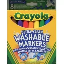 Crayola Flamastry super spieralne 8 sztuk - Przybory szkolne - miniaturka - grafika 1