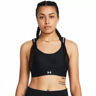 Biustonosz treningowy Under Armour UA Infinity High 2.0 Bra - czarny - UNDER ARMOUR - Bielizna sportowa damska - miniaturka - grafika 1