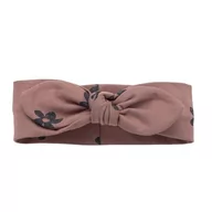 Ozdoby do włosów - Pinokio Opaska na czoło Happiness, 95% bawełna, 5% elastan, różowe kwiaty, dla dziewcząt, rozmiar 41-50 (41), Ciemnoróżowy, 41 - miniaturka - grafika 1