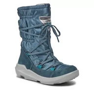 Buty dla dziewczynek - Śniegowce Superfit GORE-TEX 1-000160-8000 M Blue - miniaturka - grafika 1