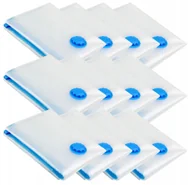 Pokrowce na ubrania - Zestaw 12 szt worki na ubrania organizer próżniowy wodoodporny do szafy - miniaturka - grafika 1