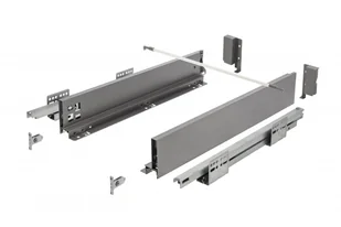 Szuflada Axispro push 500mm antra. niska 84 - Meble modułowe i akcesoria - miniaturka - grafika 1