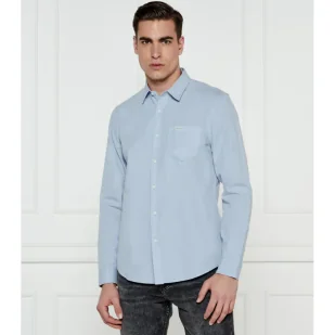 Guess Jeans Koszula Slim Fit - Koszule męskie - miniaturka - grafika 1