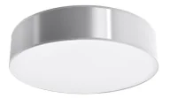 Lampy sufitowe - Szary minimalistyczny plafon - 3X EX507 F3-S57 - miniaturka - grafika 1