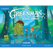 Greenman and the Magic Forest Starter Pupils Book with Stickers and Pop-outs Miller Marilyn Karen Elliott - Książki do nauki języka angielskiego - miniaturka - grafika 1