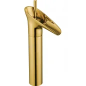 Baterie umywalkowe - Mexen Orion bateria umywalkowa wysoka, złota - miniaturka - grafika 1